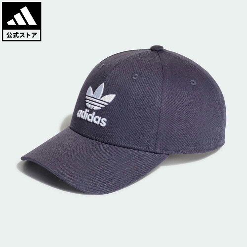 【公式】アディダス adidas 返品可 トレフォイル ベースボールキャップ オリジナルス メンズ レディース アクセサリー 帽子 キャップ 青 ブルー HD9698 eoss22ss