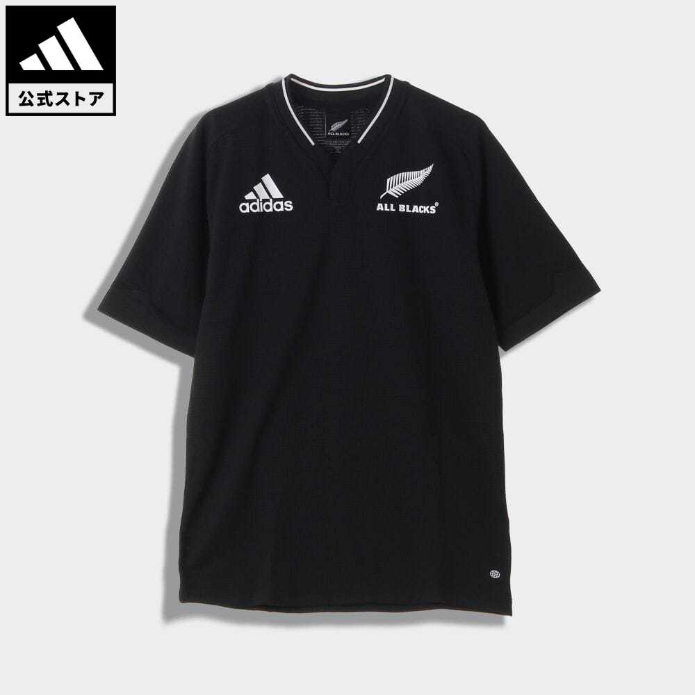 【公式】アディダス adidas 返品可 ラグビー M オールブラックス H SS ジャージー メンズ ウェア・服 トップス ユニフォーム 黒 ブラック HA2469