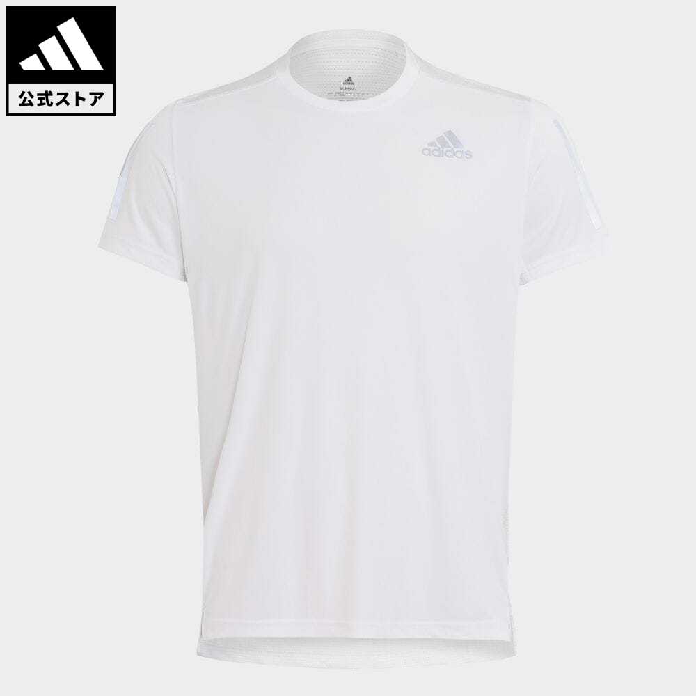【公式】アディダス adidas 返品可 ランニング オウン ザ ラン 半袖Tシャツ メンズ ウェア・服 トップス Tシャツ 白 ホワイト HB7444 ランニングウェア 半袖 p0620のサムネイル