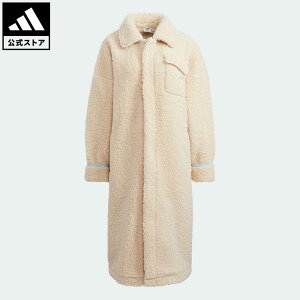 【公式】アディダス adidas 返品可 ラッピング不可 アディカラー シェルパ ジャケット オリジナルス レディース ウェア・服 アウター ジャケット 白 ホワイト HC0308 fyc