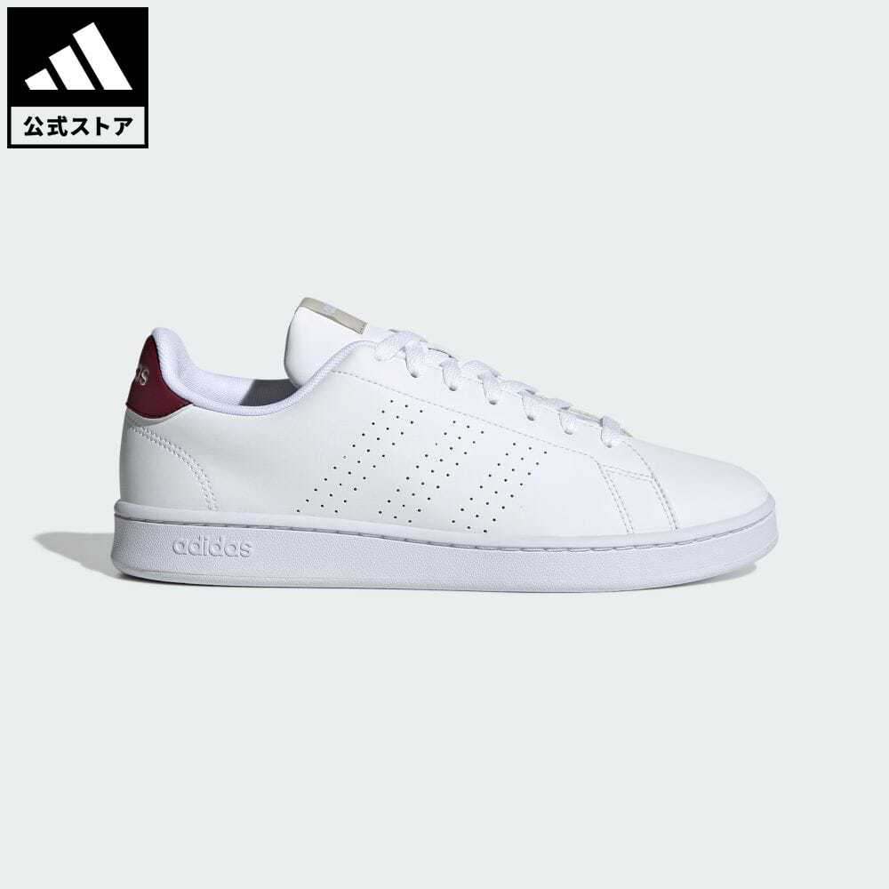 【公式】アディダス adidas 返品可 テニス アドバンコート / Advancourt スポーツウェア メンズ レディース シューズ・靴 スポーツシューズ 白 ホワイト GW5536 テニスシューズ whitesneaker