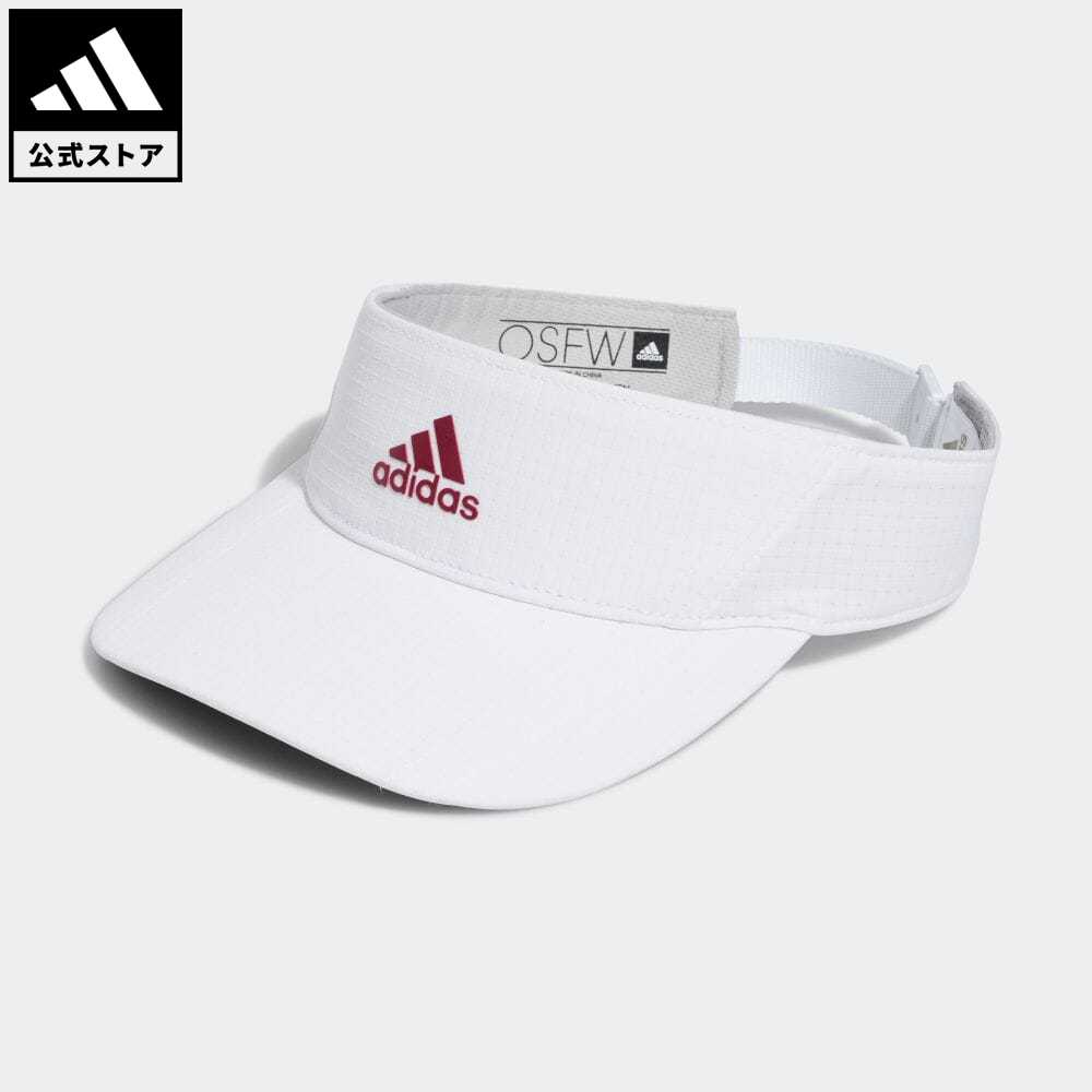 【20%OFFクーポン対象 05/19 10:00〜05/22 09:59】【公式】アディダス adidas 返品可 ゴルフ HEAT.RDY フェアウェー バイザー レディース アクセサリー 帽子 サンバイザー 白 ホワイト HA0585 サンバイザー Gnotのサムネイル