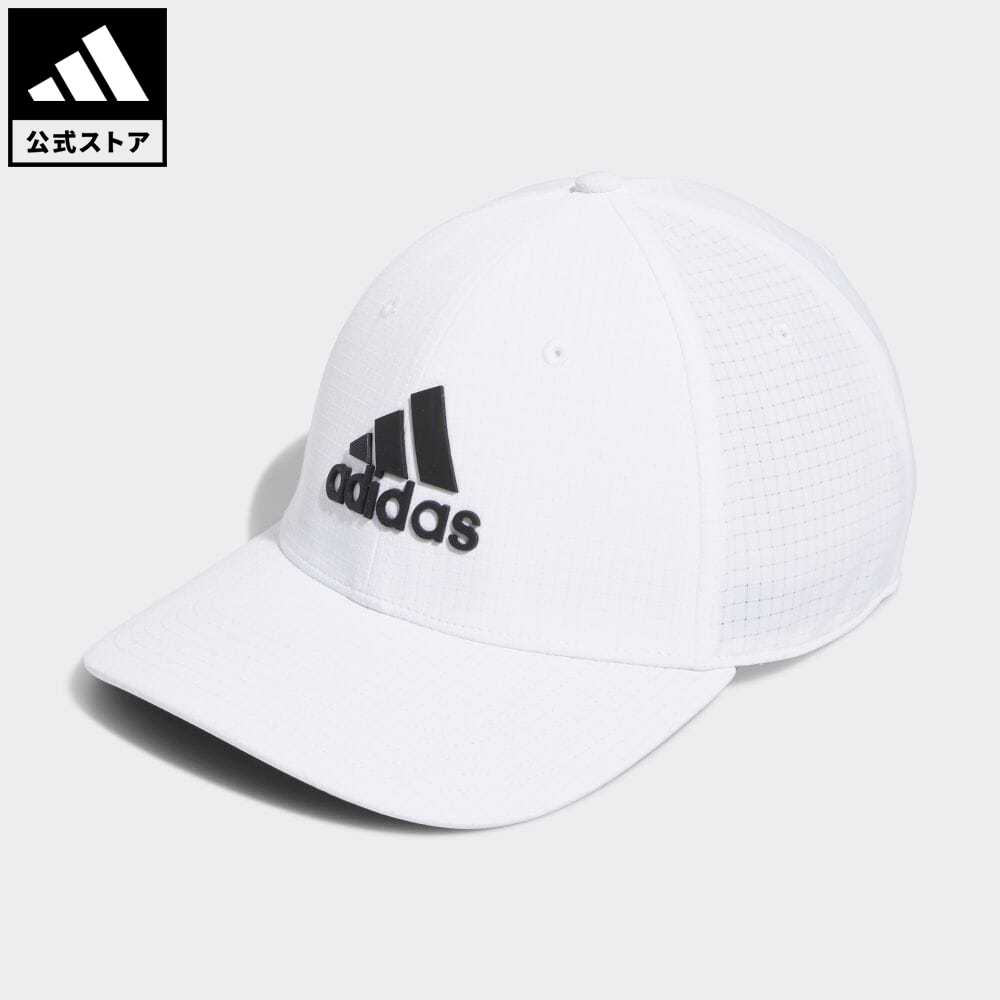 【公式】アディダス adidas 返品可 ゴルフ HEAT.RDY ストレッチキャップ メンズ アクセサリー 帽子 キャップ 白 ホワイト HA9238 Gnotのサムネイル