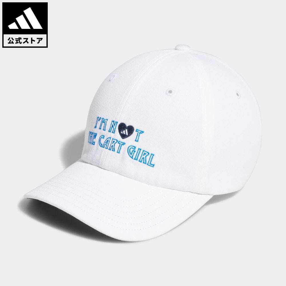 【公式】アディダス adidas 返品可 ゴルフ コットン ローキャップ レディース アクセサリー 帽子 キャップ 白 ホワイト HC3118 Gnot