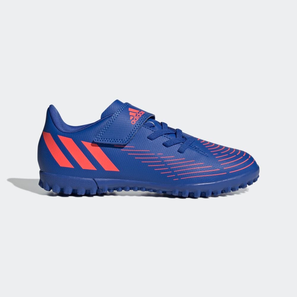 【公式】アディダス adidas 返品可 サッカー プレデター エッジ.4 H&L TF J / ターフ用 / Predator Edge.4 Hook-and-Loop TF J キッズ／子供用 シューズ・靴 スポーツシューズ 青 ブルー GZ2898 スパイクレス sep