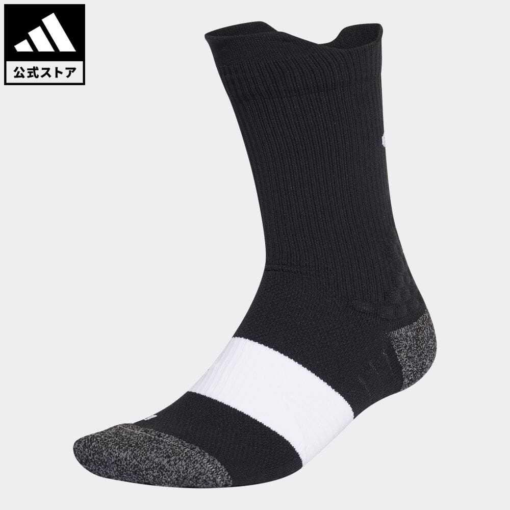 【公式】アディダス adidas 返品可 ランニング UB22 クルーソックス メンズ レディース アクセサリー ソックス・靴下 クルーソックス 黒 ブラック HE4981 ポイント対象0304