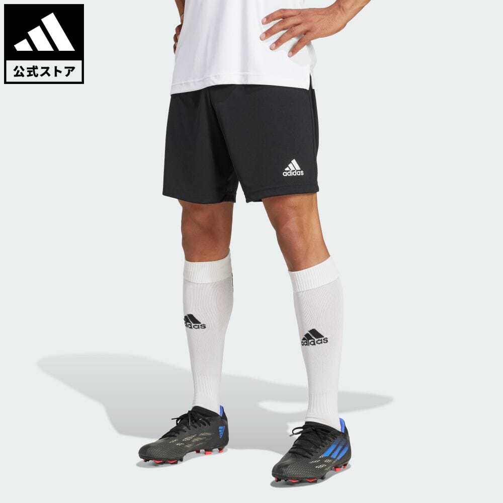 【公式】アディダス adidas 返品可 サッカー Entrada 22 ショーツ メンズ ウェア・服 ボトムス ショートパンツ・短パン 黒 ブラック H57504