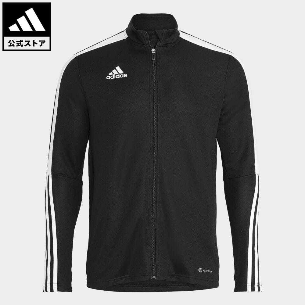 【36%OFF】 【公式】アディダス adidas 返品可 サッカー ティロ エッセンシャルズ ジャケット メンズ ウェア・服 アウター ジャケット ジャージ 黒 ブラック H60019のサムネイル