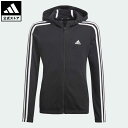   AfB X adidas ԕi GbZVY 3XgCvX p[J[   Essentials 3-Stripes Hoodie X|[cEFA LbY qp EFAE gbvX p[J[(t[fB[) W[W  ubN GQ8356 g[i[