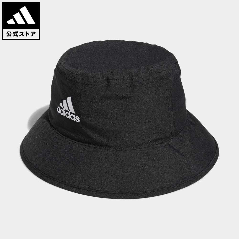 【公式】アディダス adidas 返品可 ゴルフ 撥水 RAIN.RDYハット メンズ アクセサリー 帽子 バケットハット 黒 ブラック HM4388 Gnot rs24のサムネイル