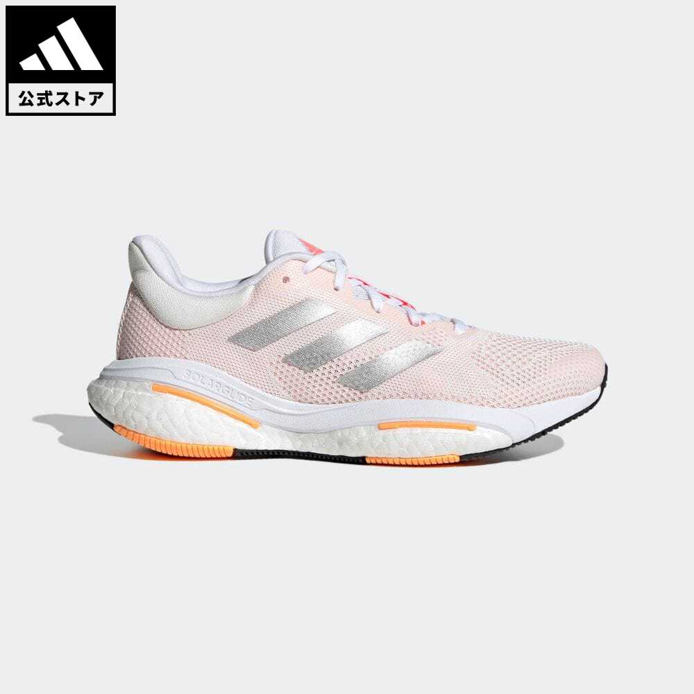 【公式】アディダス adidas 返品可 ランニング ソーラーグライド 5 / Solarglide 5 レディース シューズ・靴 スポーツシューズ 白 ホワイト GX5496 ランニングシューズ whitesneaker