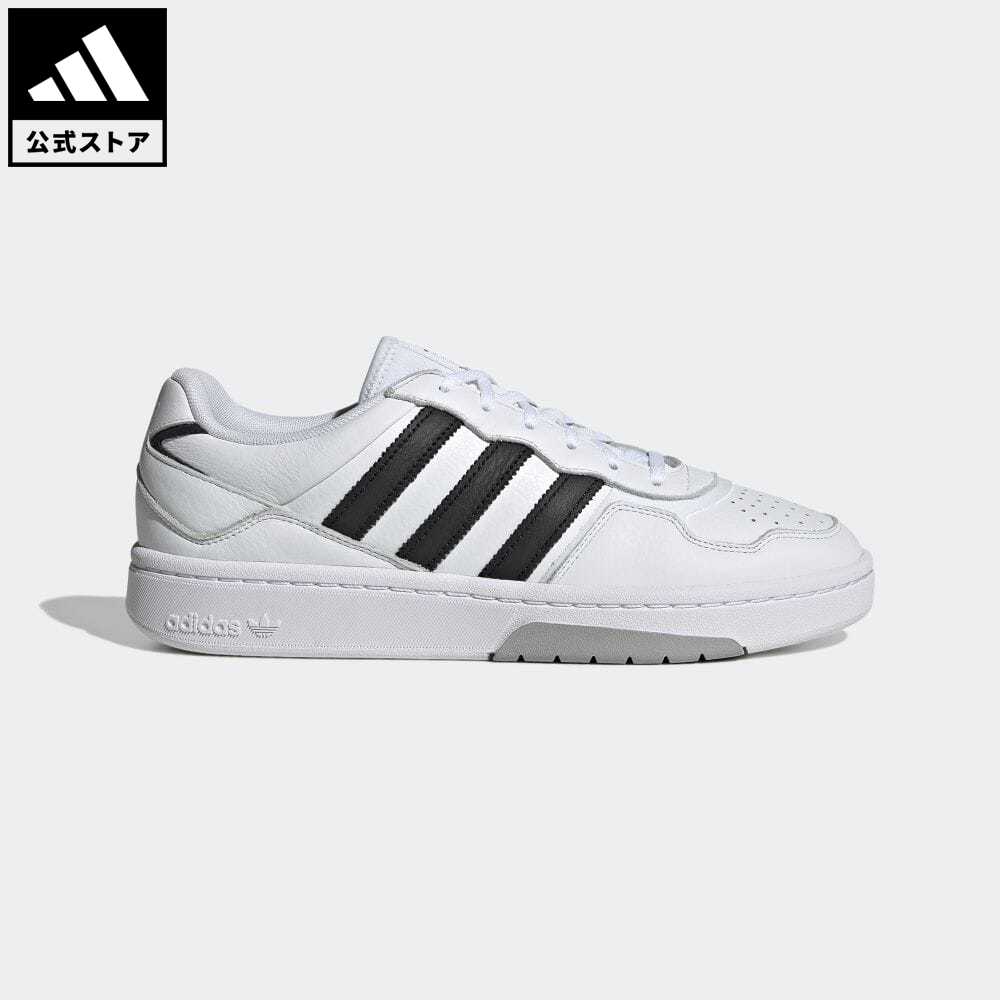 【50%OFF 3/4-3/11】 【公式】アディダス adidas 返品可 Courtic オリジナルス メンズ レディース シューズ・靴 スニーカー 白 ホワイト GX6318 ローカット whitesneaker