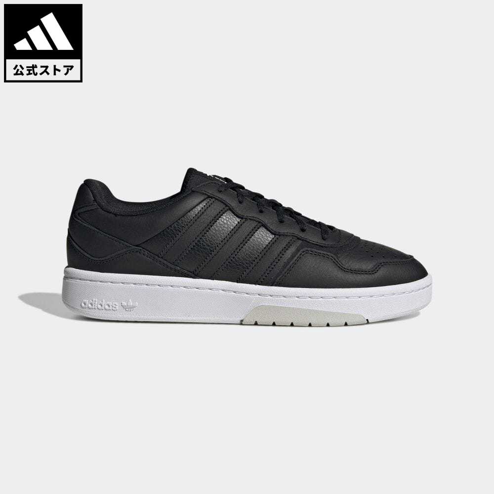 【公式】アディダス adidas 返品可 Courtic オリジナルス メンズ レディース シューズ・靴 スニーカー 黒 ブラック GX6319 ローカットのサムネイル