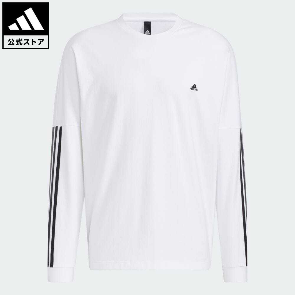 【20%OFFクーポン対象 08/19 10:00〜08/23 09:59】【公式】アディダス adidas 返品可 シティ 長袖Tシャツ メンズ ウェア・服 トップス Tシャツ 白 ホワイト HC9978 ロンt