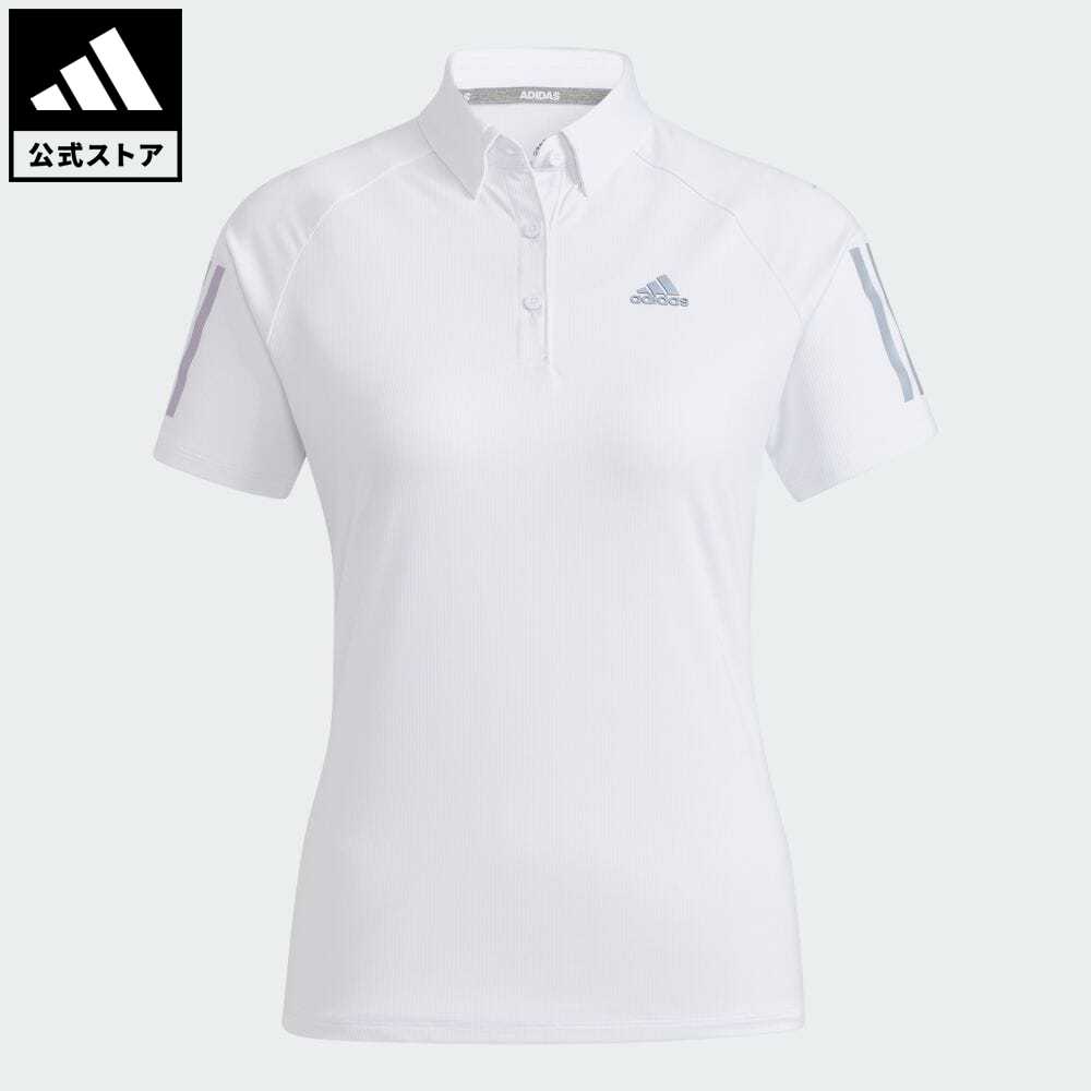 【50%OFF 8/4-8/10】【公式】アディダス adidas 返品可 ゴルフ スリーストライプス 半袖ストレッチボタンダウンシャツ レディース ウェア・服 トップス ポロシャツ 白 ホワイト HB3618 Gnotのサムネイル