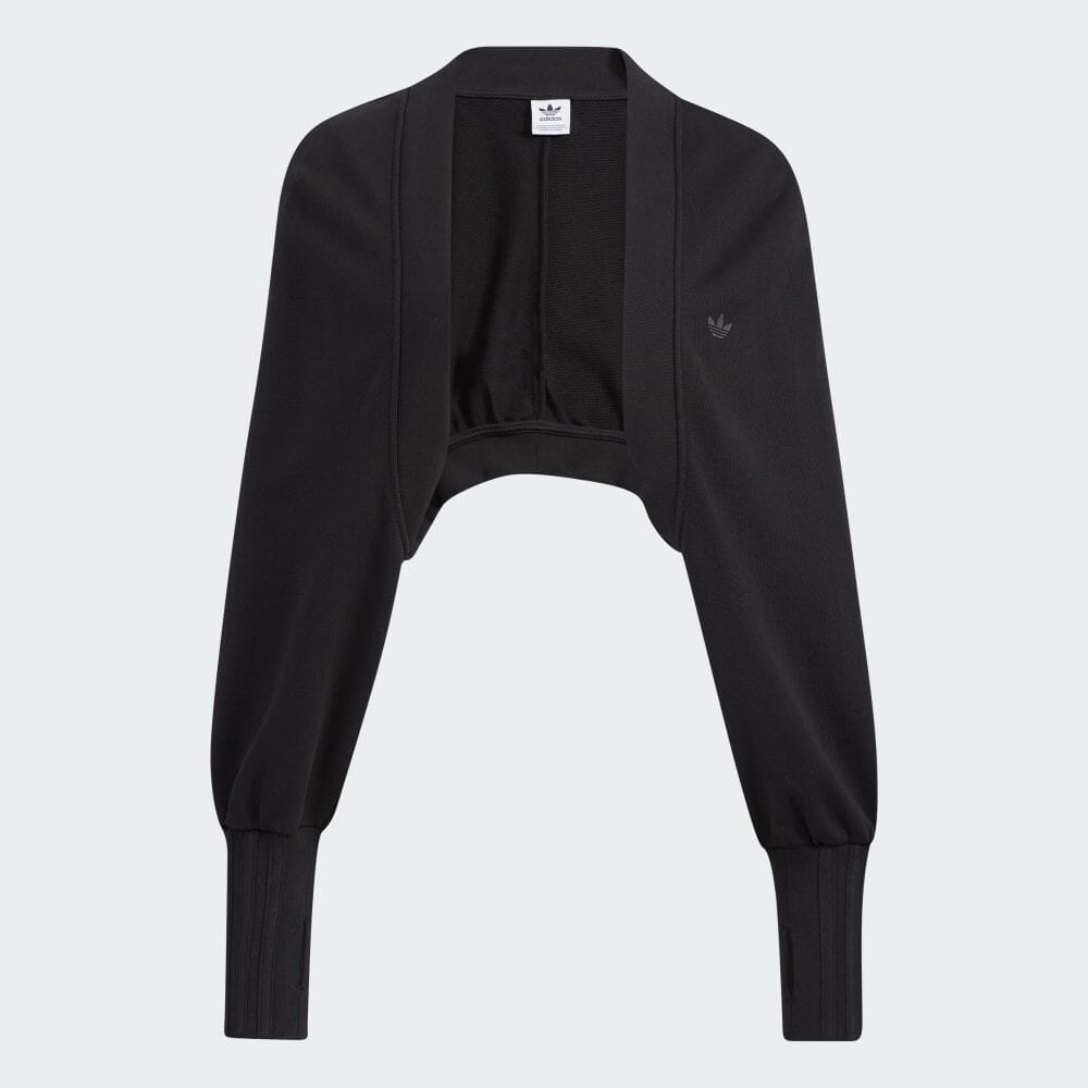 【20%OFFクーポン対象 08/19 10:00〜08/23 09:59】【公式】アディダス adidas 返品可 IM カーディガン オリジナルス レディース ウェア・服 トップス スウェット（トレーナー） 黒 ブラック HC3823