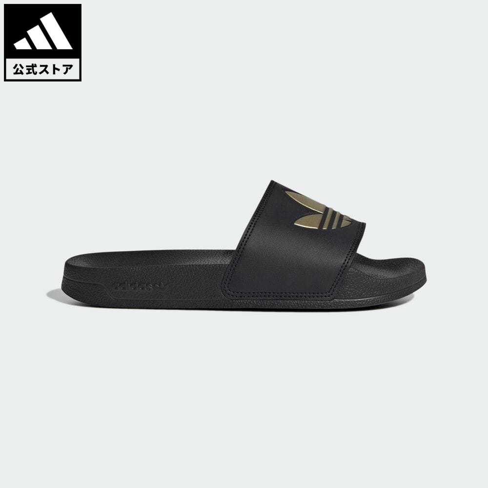 アディダス サンダル レディース 【公式】アディダス adidas 返品可 アディレッタ ライト サンダル / Adilette Lite Slides オリジナルス メンズ レディース シューズ・靴 サンダル Slide / スライド 黒 ブラック GZ6196