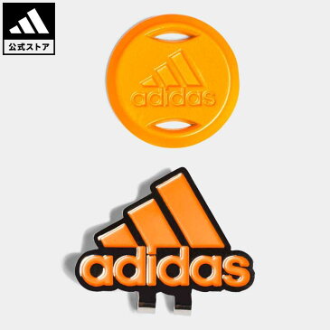 【公式】アディダス adidas 返品可 ゴルフ ネオンカラークリップマーカー メンズ アクセサリー その他アクセサリー オレンジ FZ8695