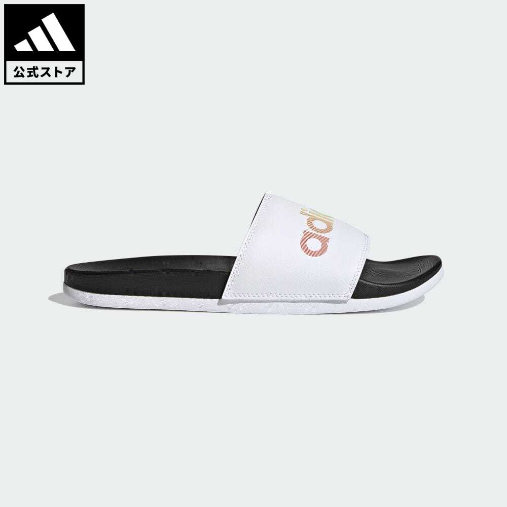   AfB X adidas ԕi AfBb^ RtH[g T    Adilette Comfort Sandals X|[cEFA Y fB[X V[YEC T  Slide   XCh  ubN H02488