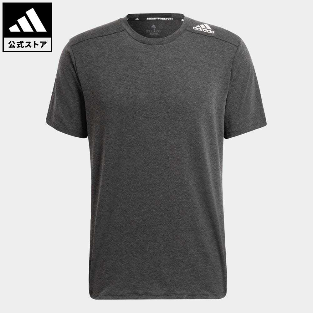 【20 OFFクーポン対象 5/17 10:00〜5/20 23:59】【公式】アディダス adidas 返品可 ジム トレーニング Designed for Training 半袖Tシャツ メンズ ウェア 服 トップス Tシャツ 黒 ブラック HB9204 半袖 streng strength p0517