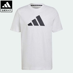 【公式】アディダス adidas 返品可 フューチャーアイコン 半袖ロゴTシャツ メンズ ウェア・服 トップス Tシャツ 白 ホワイト HC3476 半袖
