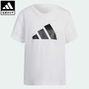 【公式】アディダス adidas 返品可 アディダス スポーツウェア フューチャー アイコン 半袖Tシャツ スポーツウェア レディース ウェア・服 トップス Tシャツ 白 ホワイト HE0301 半袖