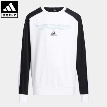 【20%OFFクーポン対象 08/19 10:00〜08/23 09:59】【公式】アディダス adidas 返品可 長袖Tシャツ キッズ／子供用 ウェア・服 トップス Tシャツ 白 ホワイト HE2580 ロンt