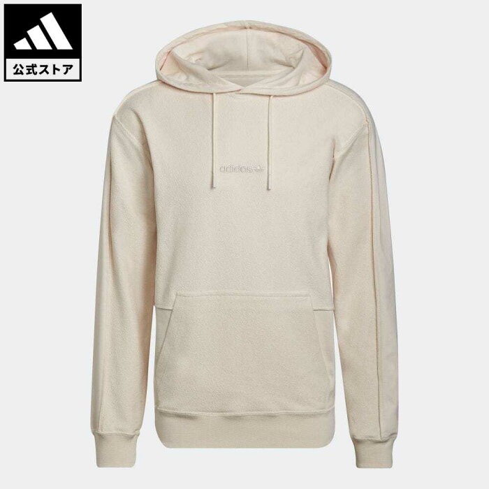 【公式】アディダス adidas 返品可 WINTEREASE フード付きスウェット オリジナルス メンズ ウェア・服 トップス パーカー(フーディー) スウェット（トレーナー） 白 ホワイト HP0427 トレーナー