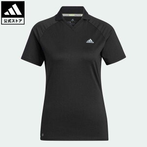 【公式】アディダス adidas 返品可 ゴルフ HEAT .RDY ソリッド 半袖スキッパーシャツ レディース ウェア・服 トップス ポロシャツ 黒 ブラック HB3602 Gnot