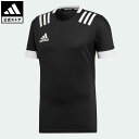 【公式】アディダス adidas 返品可 ラグビー スリーストライプス ジャージー [3-Stripes Jersey] メンズ ウェア・服 トップス ユニフォーム 黒 ブラック DY8502