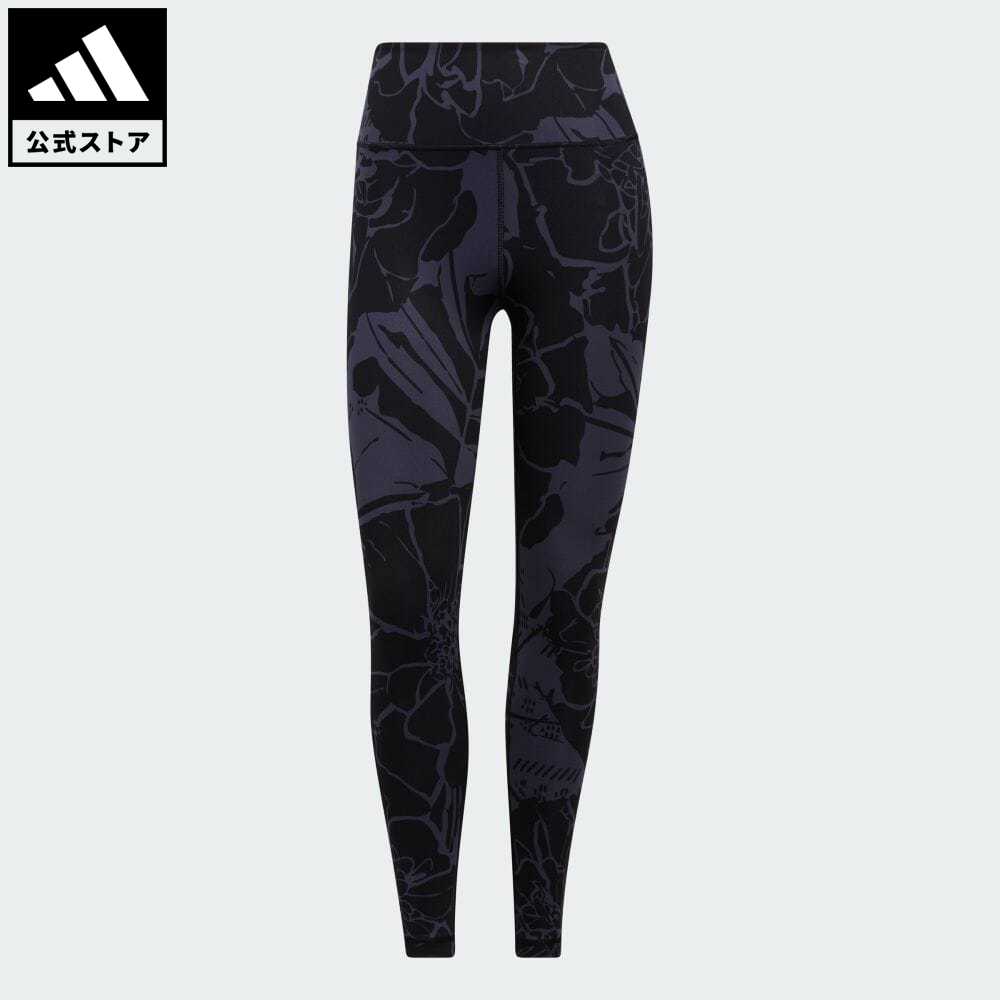 【公式】アディダス adidas 返品可 ジム・トレーニング Optime Superher トレーニング 7/8丈 タイツ レディース ウェア・服 ボトムス タイツ・レギンス 青 ブルー HD4458 フィットネスウェア スポーツウェア レギンス