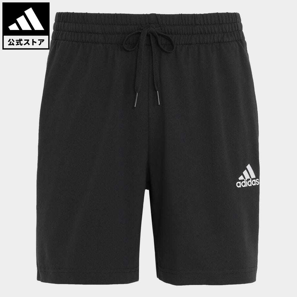 【50%OFF】 【公式】アディダス adidas 返品可 AEROREADY エッセンシャルズ スリーストライプス ショーツ スポーツウェア メンズ ウェア・服 ボトムス ハーフパンツ 黒 ブラック GK9988のサムネイル