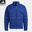 【1,000円OFFクーポン対象 03/31 10:00〜04/03 09:59】【公式】アディダス adidas 返品可 ゴルフ ポインテッドダウン 保温 長袖フルジップダウンジャケット メンズ ウェア・服 アウター ダウン 青 ブルー GT3416 ダウンジャケット その1