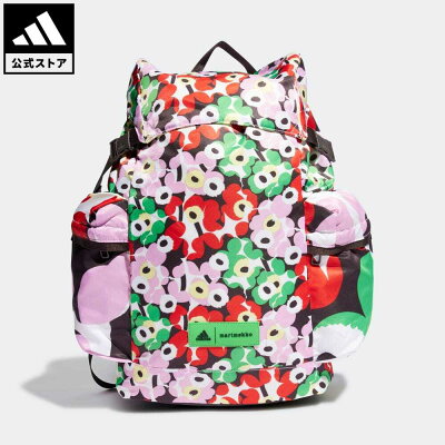 adidas × マリメッコ 総柄プリント スポーツ バックパック