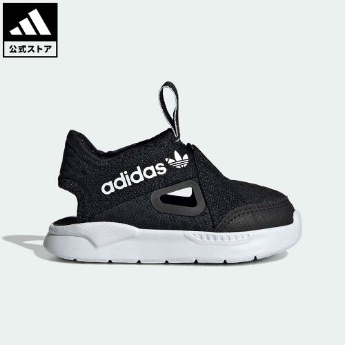 【公式】アディダス adidas 返品可 360 サンダル / 360 Sandals オリジナルス キッズ シューズ・靴 スニーカー 黒 ブラック GX0864 ローカット