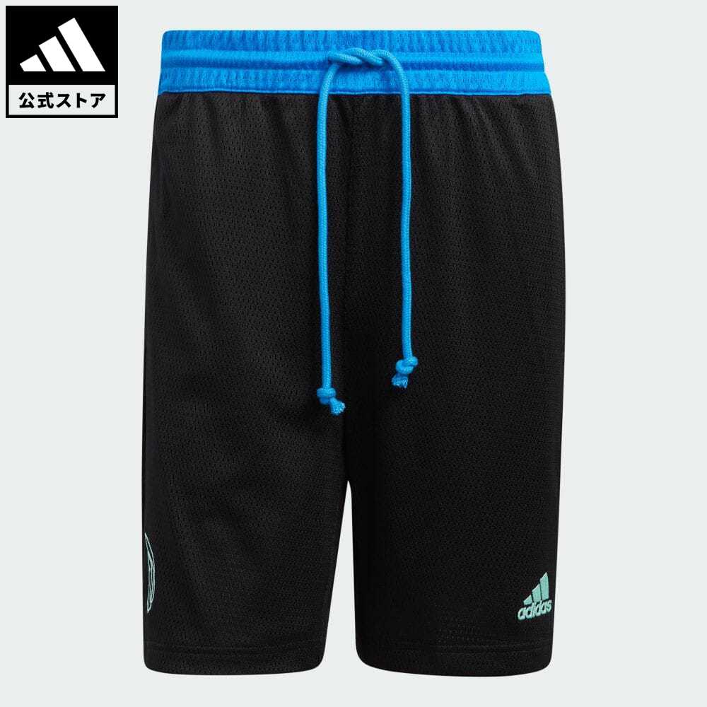 【公式】アディダス adidas 返品可 バスケットボール デイム 8ファウンデーション ショーツ メンズ ウェア・服 ボトムス ハーフパンツ 黒 ブラック HF7080