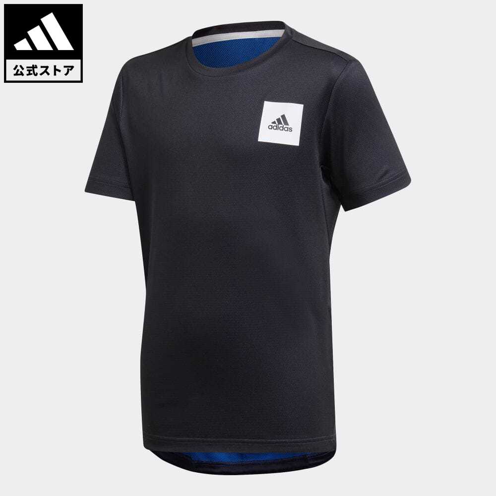 【公式】アディダス adidas 返品可 AEROREADY 半袖Tシャツ / AEROREADY Tee スポーツウェア キッズ／子供用 ウェア・服 トップス Tシャツ 青 ブルー GE0537 半袖のサムネイル