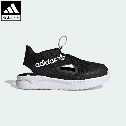 【公式】アディダス adidas 返品可 360 サンダル / 360 Sandals オリジナルス キッズ シューズ・靴 スニーカー 黒 ブラック GX0861 ローカット