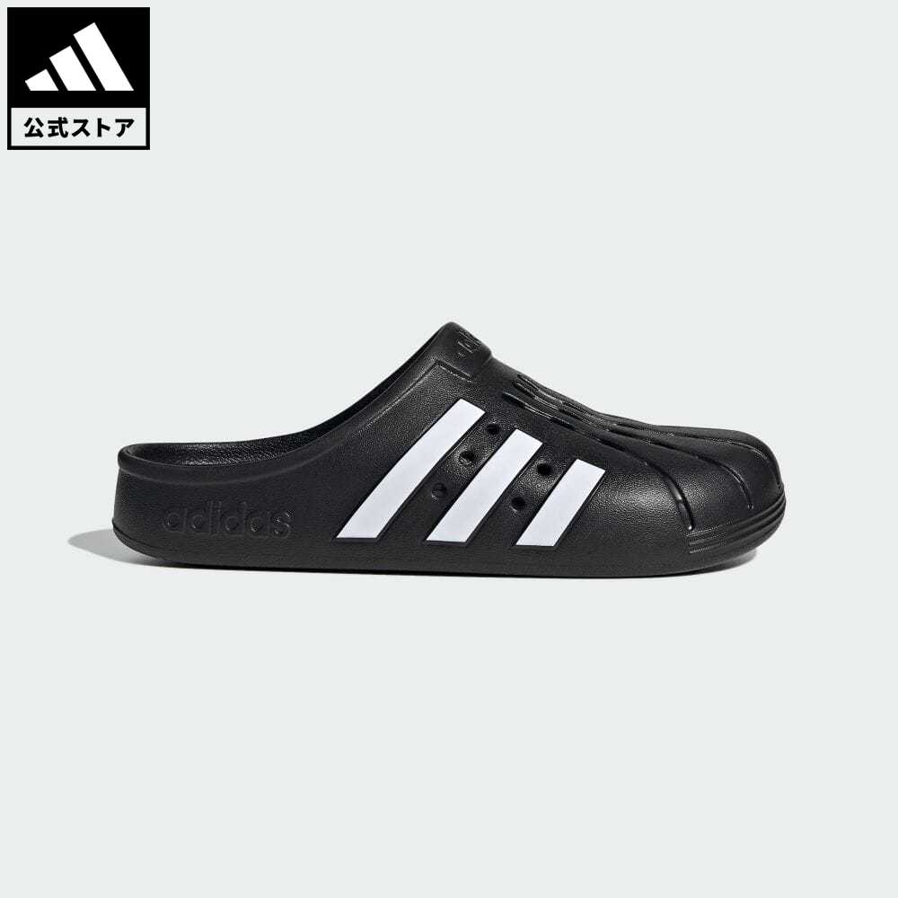 【公式】アディダス adidas 返品可 水泳 アディレッタ クロッグ / Adilette Clogs メンズ レディース シューズ・靴 サンダル 黒 ブラック GZ5886