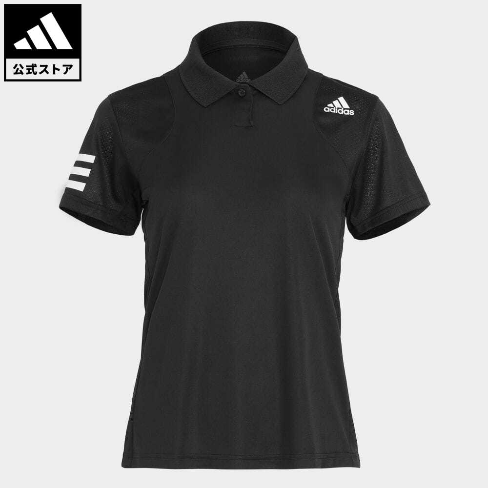 【公式】アディダス adidas 返品可 テニス クラブ テニス ポロシャツ / Club Tennis Polo Shirt レディース ウェア・服 トップス ポロシャツ 黒 ブラック HF1789のサムネイル