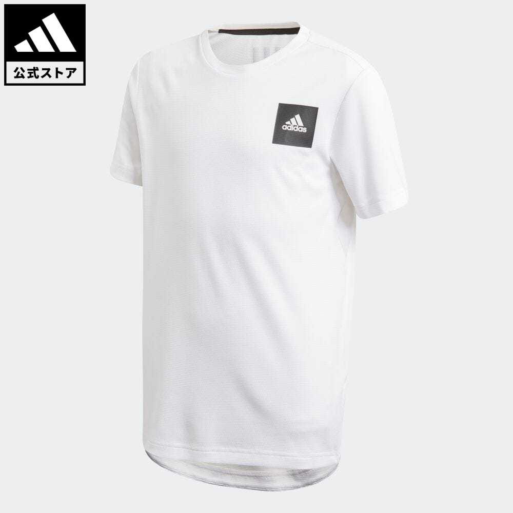 【公式】アディダス adidas 返品可 AEROREADY 半袖Tシャツ / AEROREADY Tee スポーツウェア キッズ／子供用 ウェア・服 トップス Tシャツ 白 ホワイト GK2045 半袖のサムネイル