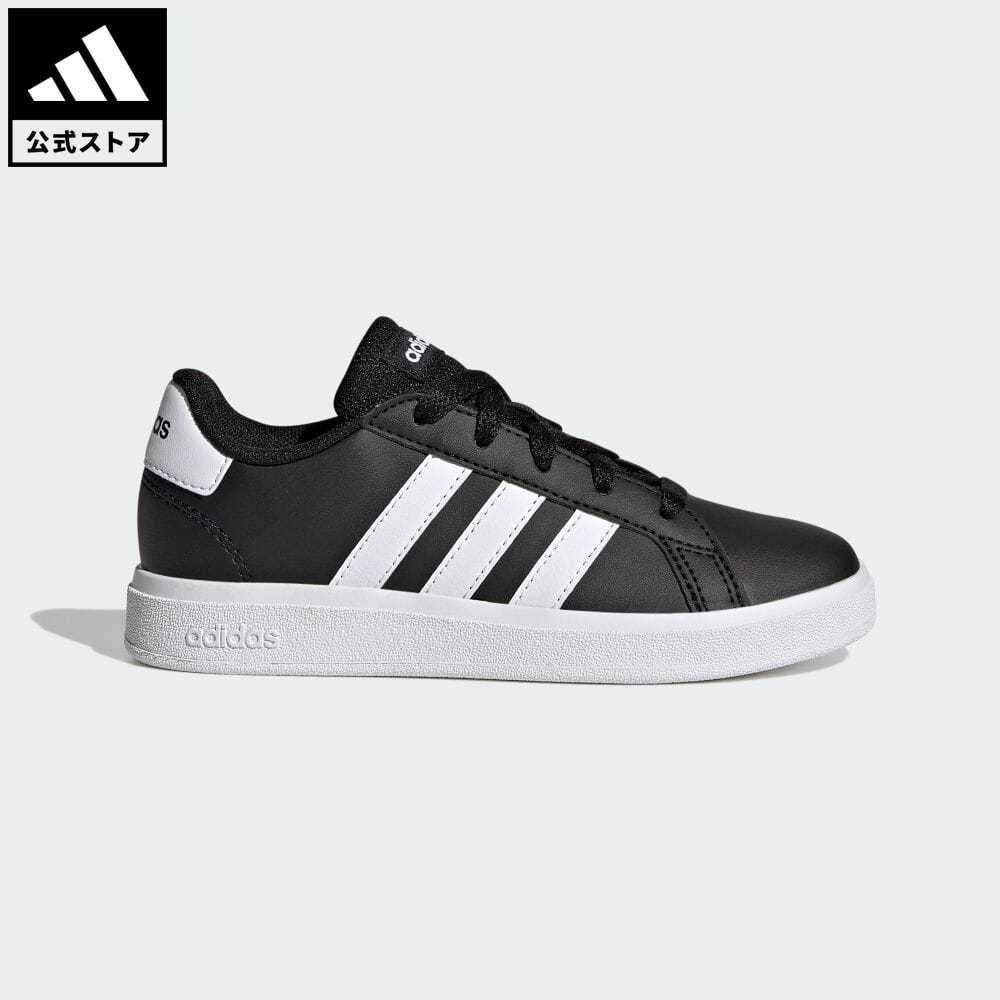 ڸۥǥ adidas ʲ ɥ 饤ե ƥ˥ 졼å / GrandCourt Lifestyle Tennis Lace-Up ݡĥ åҶ 塼 ˡ  ֥å GW6503 ƥ˥塼 å p0517