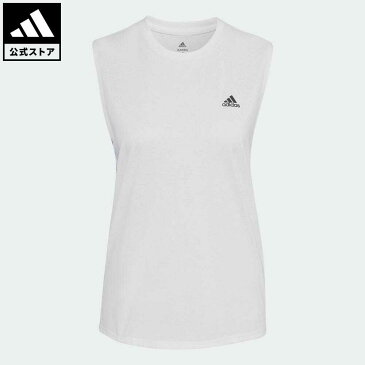 【公式】アディダス adidas 返品可 ランニング ラン アイコン ランニング マッスルタンク レディース ウェア・服 トップス Tシャツ 白 ホワイト HK9117 ランニングウェア ノースリーブ summershop22