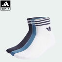   AfB X adidas ԕi gtHC AN\bNX 3g [TREFOIL ANKLE SOCKS 3 PAIRS] IWiX Y fB[X ANZT[ \bNXEC AN\bNX  zCg HL1704 ALOR