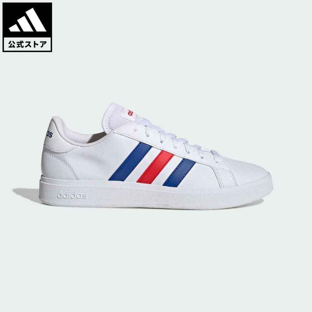 【1,000円OFFクーポン対象 06/04 20:00〜06/11 01:59】【公式】アディダス adidas 返品可 グランドコート TD ライフスタイル コート カジュアル / GrandCourt TD Lifestyle Court Casual スポーツウェア メンズ レディース シューズ・靴 スニーカー 白 ホワイト GW9252 テニのサムネイル