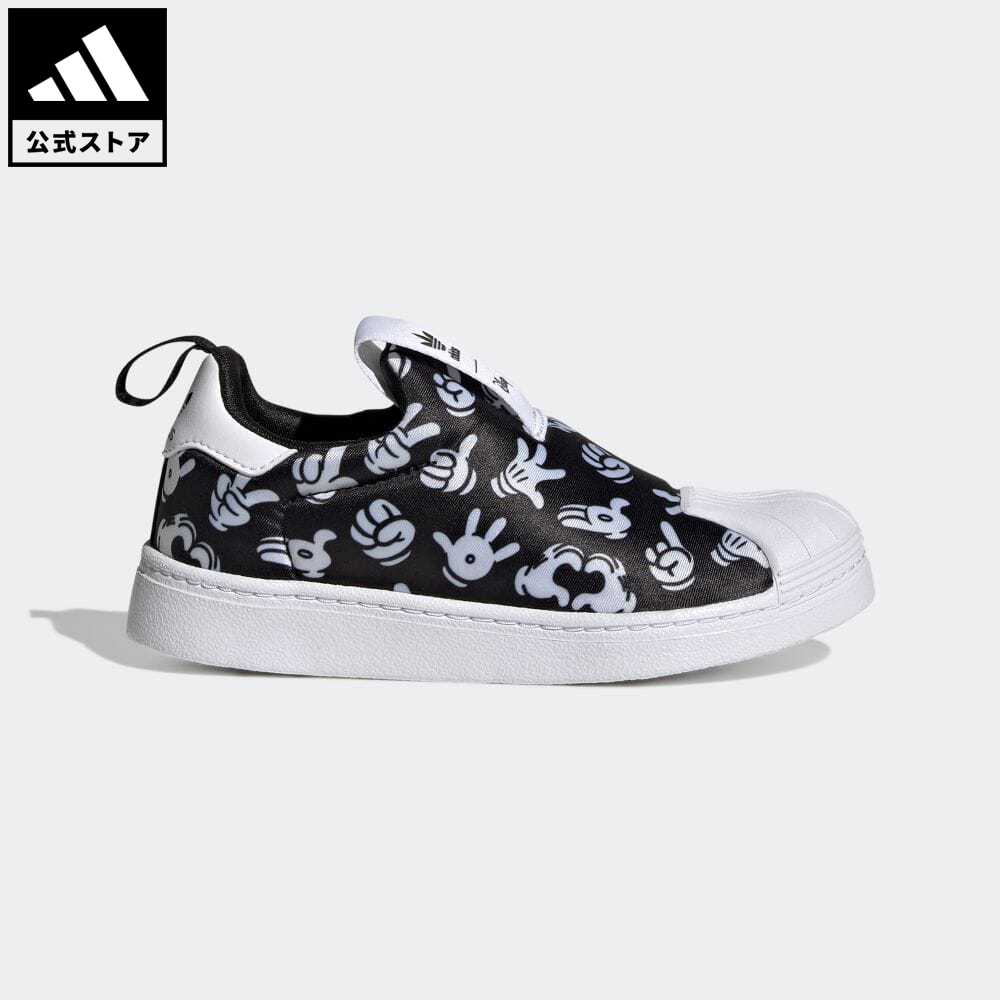 【公式】アディダス adidas 返品可 アディダス × ディズニーSST 360 / adidas × Disney SST 360 オリジナルス キッズ／子供用 シューズ・靴 スニーカー 黒 ブラック GX1872 ローカットのサムネイル