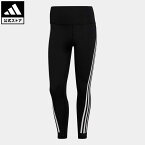 【公式】アディダス adidas 返品可 ジム・トレーニング Optime トレーニング アイコン 7/8 タイツ レディース ウェア・服 ボトムス タイツ・レギンス 黒 ブラック H64211 フィットネスウェア スポーツウェア レギンス