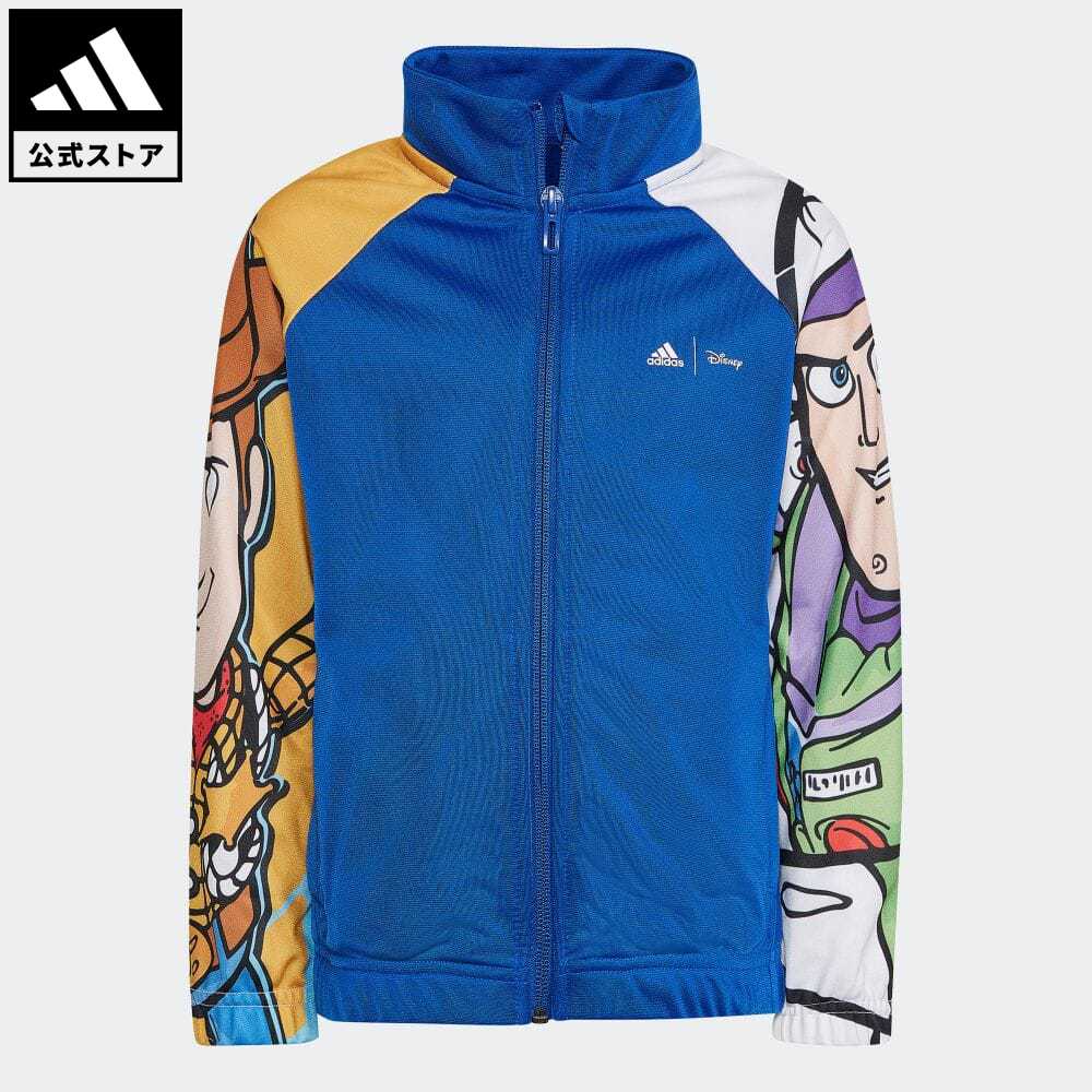 【公式】アディダス adidas 返品可 ディズニー トイ・ストーリー トラックジャケット スポーツウェア キッズ／子供用 ウェア・服 トップス ジャージ 青 ブルー HK6631のサムネイル