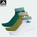   AfB X adidas ԕi gtHC AN\bNX 3g [TREFOIL ANKLE SOCKS 3 PAIRS] IWiX Y fB[X ANZT[ \bNXEC AN\bNX  O[ EE1154 ALOR