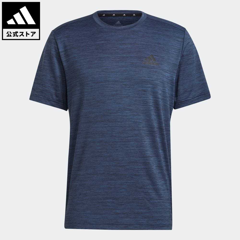【公式】アディダス adidas 返品可 ジム・トレーニング AEROREADY デザインド トゥ ムーブ スポーツ ストレッチ半袖Tシャツ / AEROREADY Designed To Move Sport Stretch Tee メンズ ウェア・服 トップス Tシャツ 青 ブルー GM2133 半袖 summershop22のサムネイル